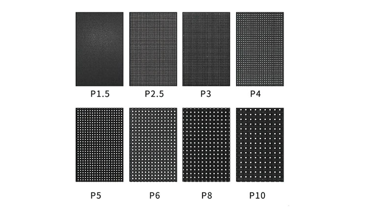 What is dot spacing？The impact of dot spacing on display effect