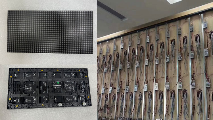 The difference between LED display module installation and cabinet installation